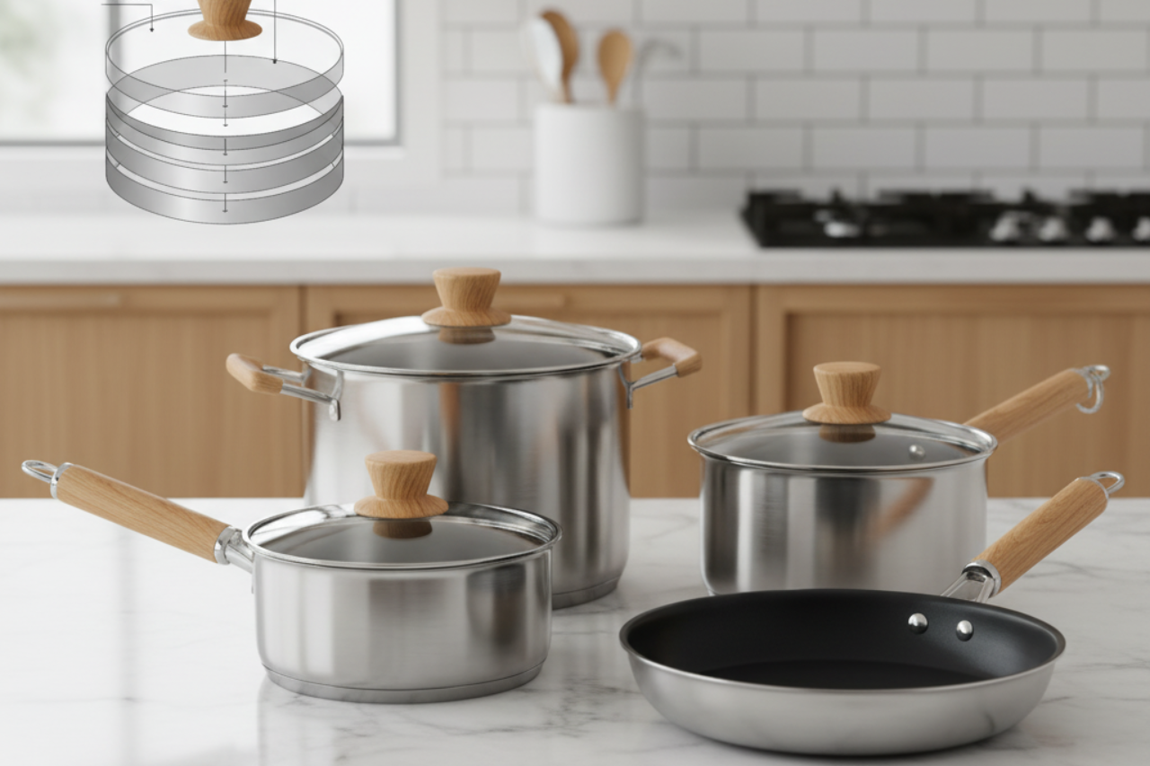 Brazing / Impact Bonded Cookware Bases